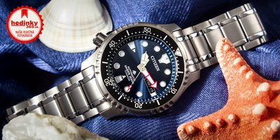 Citizen Promaster Marine Automatic Diver's Super Titanium NY0100-50ME