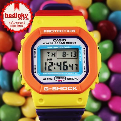 Casio G-Shock Original DW-5610DN-9ER Psychedelic Multi Colors Series