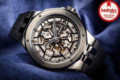 Edox Delfin Mecano Automatic 85303 357GN NGN