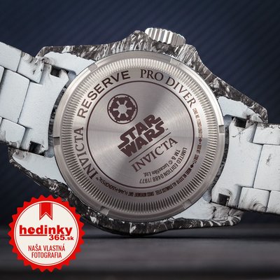 Invicta Star Wars Quartz 52mm GMT 33310 Galactic Empire Limited Edition 1977pcs