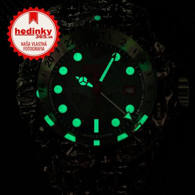 Invicta Star Wars Quartz 52mm GMT 33310 Galactic Empire Limited Edition 1977pcs