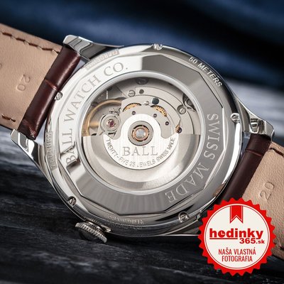 Ball Trainmaster Automatic Moonphase NM3082D-LLFJ-BK