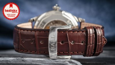 Ball Trainmaster Automatic Moonphase NM3082D-LLFJ-BK