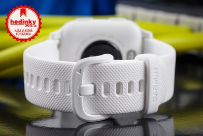 Garmin Venu Sq, LightGold/White Band