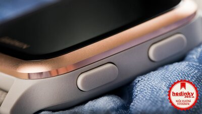 Garmin Venu Sq Music, RoseGold/Sand Band