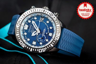 Citizen Promaster Satellite-Wave Eco-Drive Diver's CC5006-06L (+ náhradní řemínek)