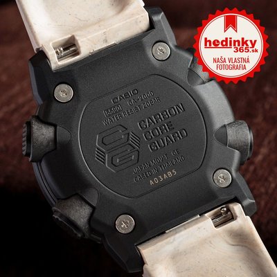 Casio G-Shock Original GA-2000WM-1AER Carbon Core Guard Utility Wavy Marble Series