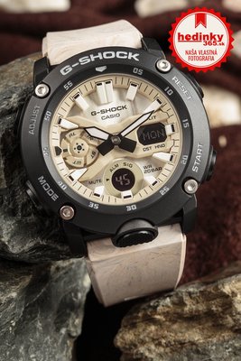 Casio G-Shock Original GA-2000WM-1AER Carbon Core Guard Utility Wavy Marble Series