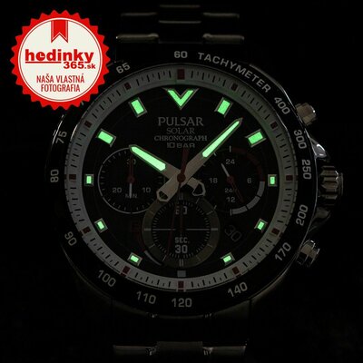 Pulsar Accelerator Solar Chronograph PZ5111X1