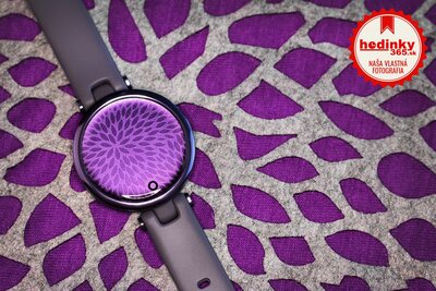 Garmin Lily Sport Midnight Orchid / Orchid, Silicone Band