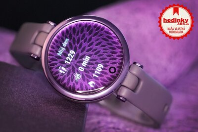 Garmin Lily Sport Midnight Orchid / Orchid, Silicone Band