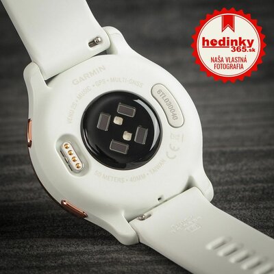 Garmin Venu 2S Rose Gold / White Band