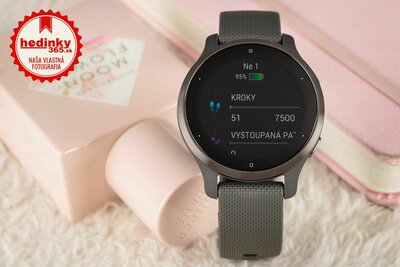 Garmin Venu 2S Slate / Black Band