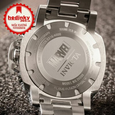 Invicta Marvel Quartz 48mm 35096 Spiderman Limited Edition 4000pcs