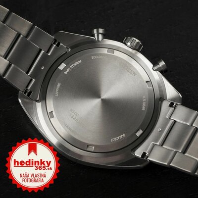 Citizen Sports Eco-Drive Super Titanium Chronograph AT2480-81E