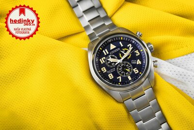 Citizen Sports Eco-Drive Super Titanium Chronograph AT2480-81L