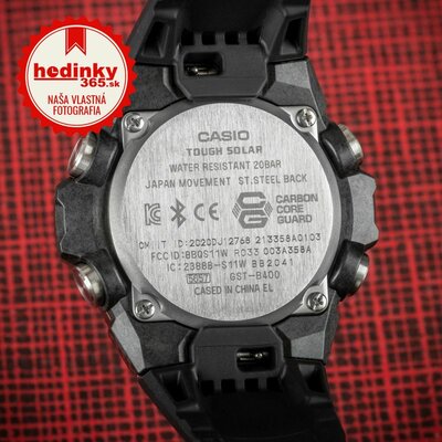 Casio G-Shock G-Steel GST-B400-1AER Carbon Core Guard