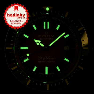 Edox SkyDiver Neptunian Automatic 80120-3nca-odn