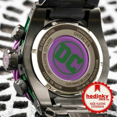 Invicta DC Comics Quartz 53mm 35321 Joker Limited Edition 4000pcs