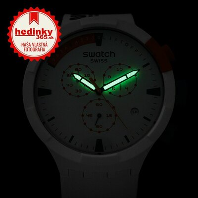 Swatch Big Bold Chronograph Extravehicular SB04Z400 NASA Space Collection