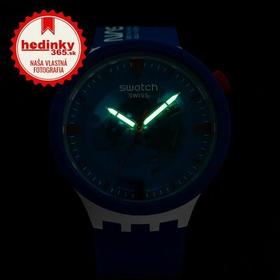 Swatch Big Bold Jumpsuit SB03Z100 NASA Space Collection