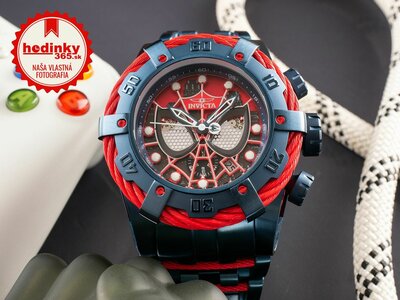 Invicta Marvel Quartz 53mm 35164 Spiderman Limited Edition 3000pcs