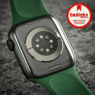 Apple Watch Series 7 GPS, 41mm Green Aluminium Case / Clover Sport Band-Regular