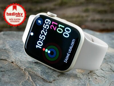 Apple Watch Series 7 GPS, 45mm Starlight Aluminium Case / Starlight Sport Band-Regular