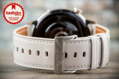 Huawei Watch GT 3 42 mm Elegant Light Gold/White Leather Strap