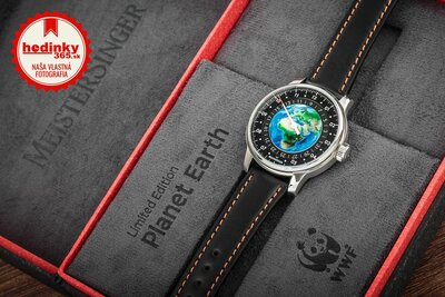 MeisterSinger Automatic ED-EARTH Planet Earth Limited Edition 500pcs