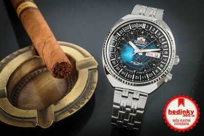 Orient Revival World Map Automatic RA-AA0E03L39B