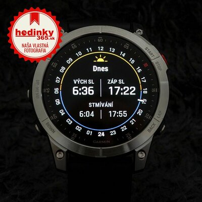 Garmin Epix 2 Glass, Silver / Gray Silicone Band