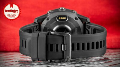 Garmin Fenix 7 Sapphire Solar Grey DLC Titanium / Black Band