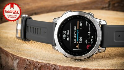 Garmin Fenix 7 Silver / Black Band