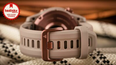 Garmin Fenix 7S Sapphire Solar Bronze Titanium / Grey Band