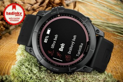 Garmin Fenix 7X Sapphire Solar Grey DLC Titanium / Black Band