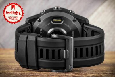 Garmin Fenix 7X Sapphire Solar Grey DLC Titanium / Black Band
