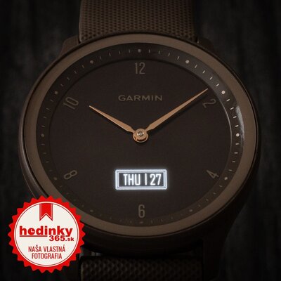 Garmin Vívomove Sport Peach Gold / Cocoa Band