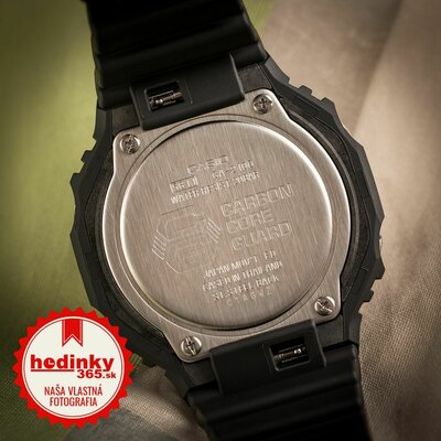 Casio G-Shock Original GA-2100-1A3ER Carbon Core Guard Utility Black Series