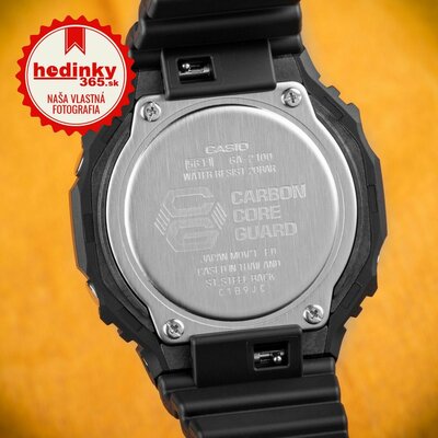 Casio G-Shock Original GA-2100-1A4ER Carbon Core Guard Utility Black Series