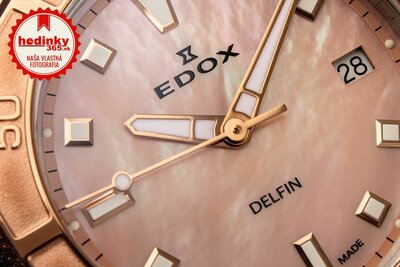 Edox Sport Delfin Diver Date Lady 53020-357rm-ror