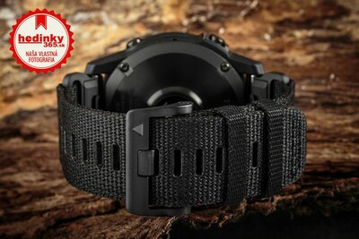 Garmin Tactix 7 Pro Solar Sapphire Black Nylon Band (+ náhradný remienok)