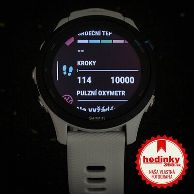Garmin Forerunner 255 Music Whitestone