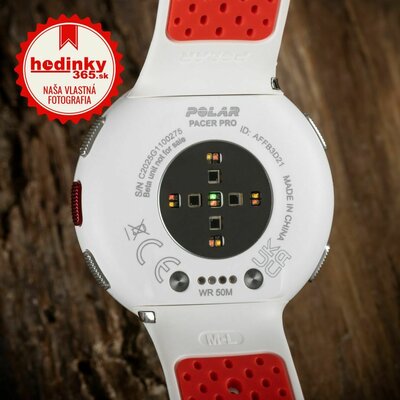Polar Pacer Pro Snow White, veľkosť S-L