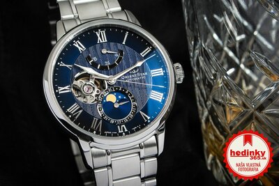 Orient Star Classic M45 F7 Moonphase Open Heart Automatic RE-AY0103L00B