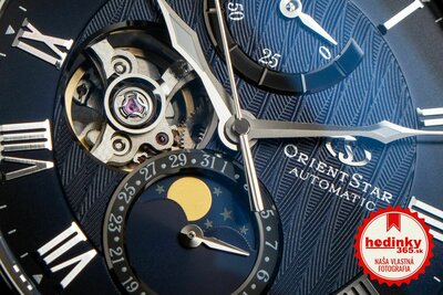 Orient Star Classic M45 F7 Moonphase Open Heart Automatic RE-AY0103L00B