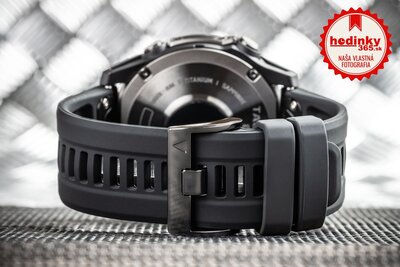 Silikónový remienok Ricardo 26mm (pro Garmin Fenix 8/7X/6X (51mm), Tactix aj.), čierny, QuickFit
