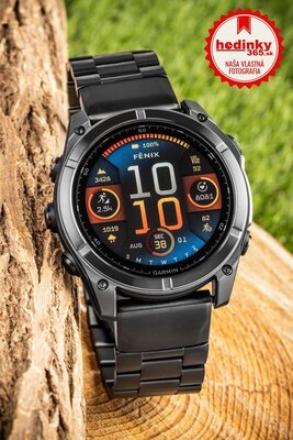 Oceľový náramok Ricardo 26mm (pro Garmin Fenix 8/7X/6X (51mm), Tactix aj.), čierny V1, QuickFit
