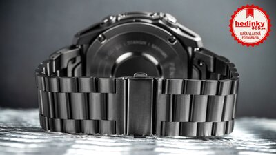 Oceľový náramok Ricardo 26mm (pro Garmin Fenix 8/7X/6X (51mm), Tactix aj.), čierny V1, QuickFit