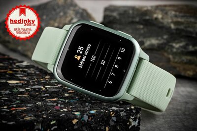 Garmin Venu Sq 2, Metallic Mint / Cool Mint Band